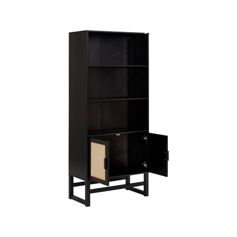 Doursounian 68.8976'' H x 29.5276'' W Solid Wood Standard Bookcase | Wayfair North America