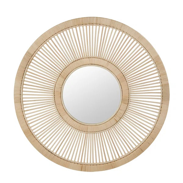 Mcelwain Spoke Wheel Coastal Accent Mirror | Wayfair North America