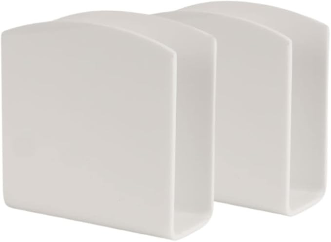 Dino74 Modern Acrylic Napkin Holder (Set of 2) - 5mm Freestanding Guest Paper Napkin Holder For K... | Amazon (US)