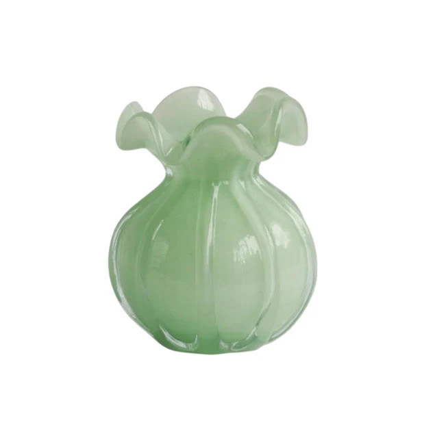 Vento Round Bud Vase in Jade, Medium | Beatriz Ball | Hunt and Hostess (US)