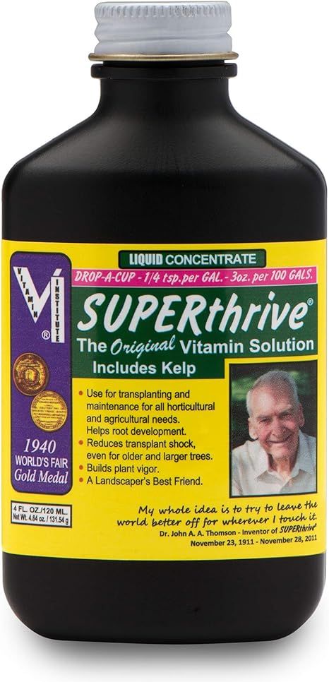 SUPERthrive VI30148 Plant Vitamin Solution, 4 Ounce - 00014 | Amazon (US)