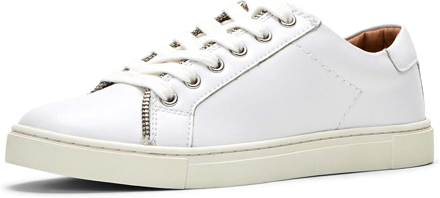 Frye and Co. Women's Sindy Moto Low Sneaker | Amazon (US)