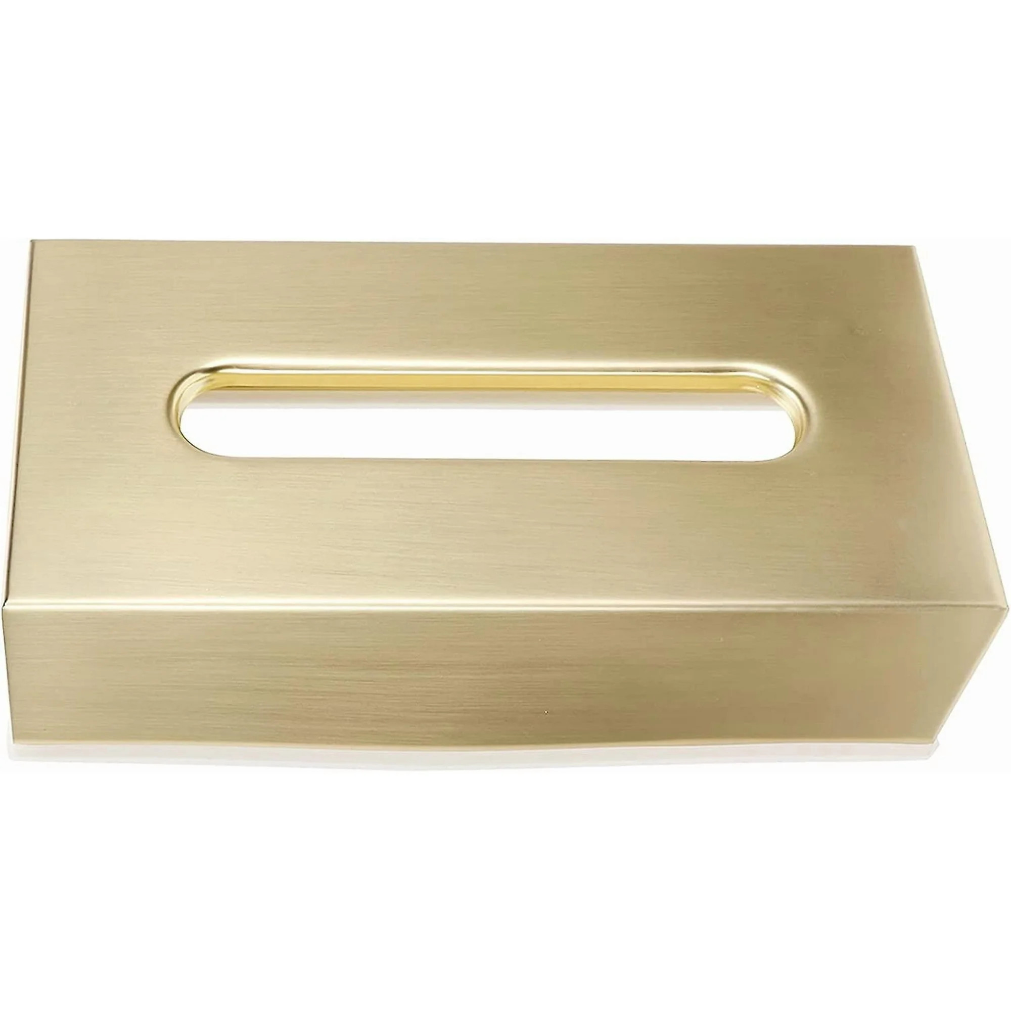 Tissue Box Cover, Rectangular Tissue Box Holder Stainless Steel Facial Tissues Boxes 10.2x5.1x2.8... | Walmart (CA)