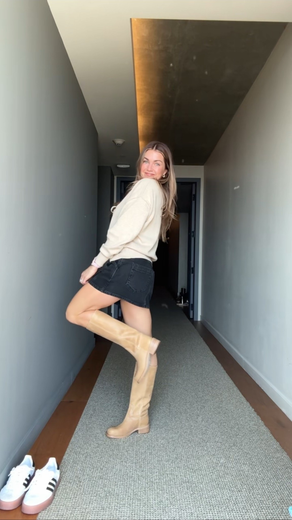 Straight from the airport to lunch in the cutest outfit from @nordstrom! #NordstromPartner