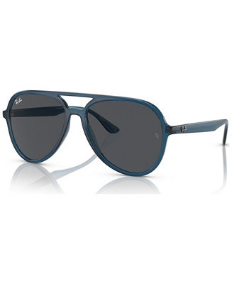 Unisex Low Bridge Fit Sunglasses, RB4376 | Macy's