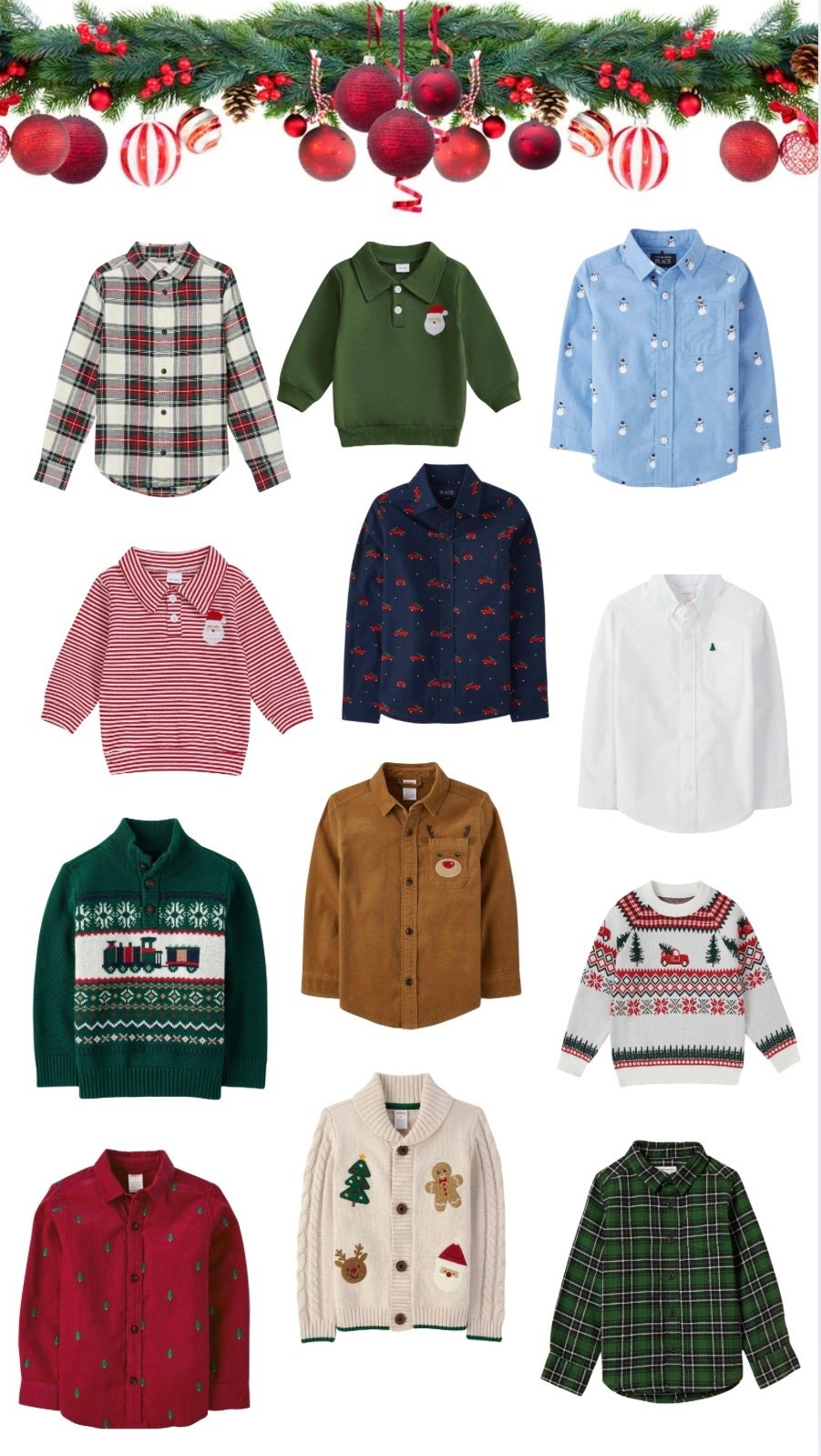 Christmas shirts for toddler boys. Santa picture outfit for boys. 

#LTKKids #LTKFindsUnder50 #LTKHoliday