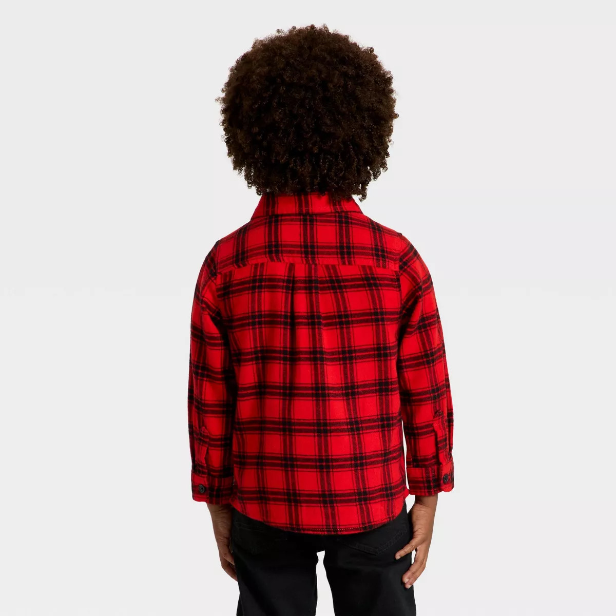 Toddler Boys' Plaid Flannel Shirt - Cat & Jack™ | Target