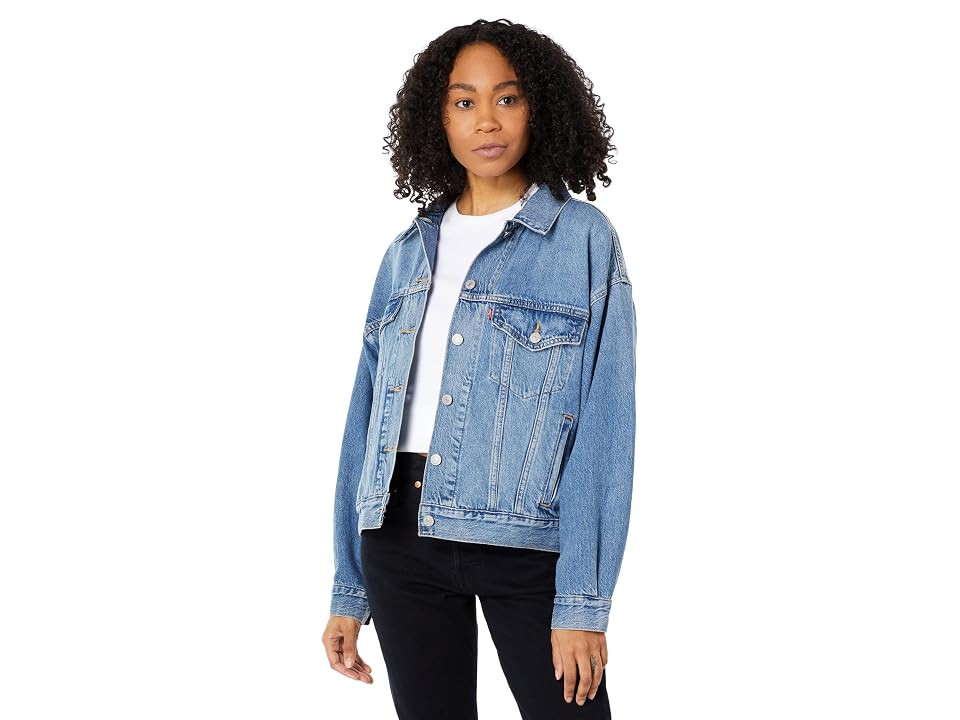Levi's(r) Premium 90s Trucker (Soft As Butter Mid) Women's Jacket | Zappos