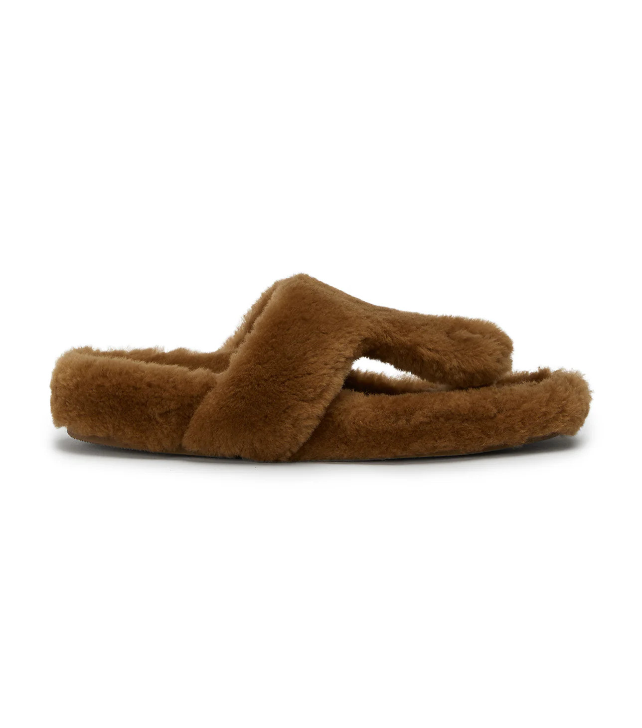 Hush Honey Fur Sandals | Tony Bianco US