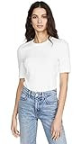 Club Monaco Women's Perfect TEE, White, Small | Amazon (US)