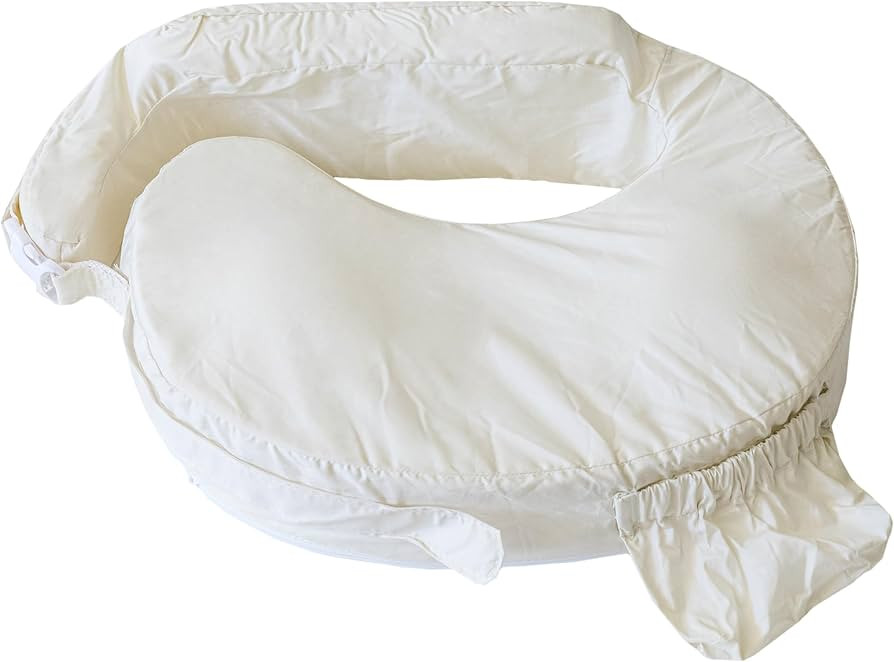 My Brest Friend Organic Cotton Deluxe Nursing Pillow Cover - Slipcovers For Baby - Adjustable Fit... | Amazon (US)