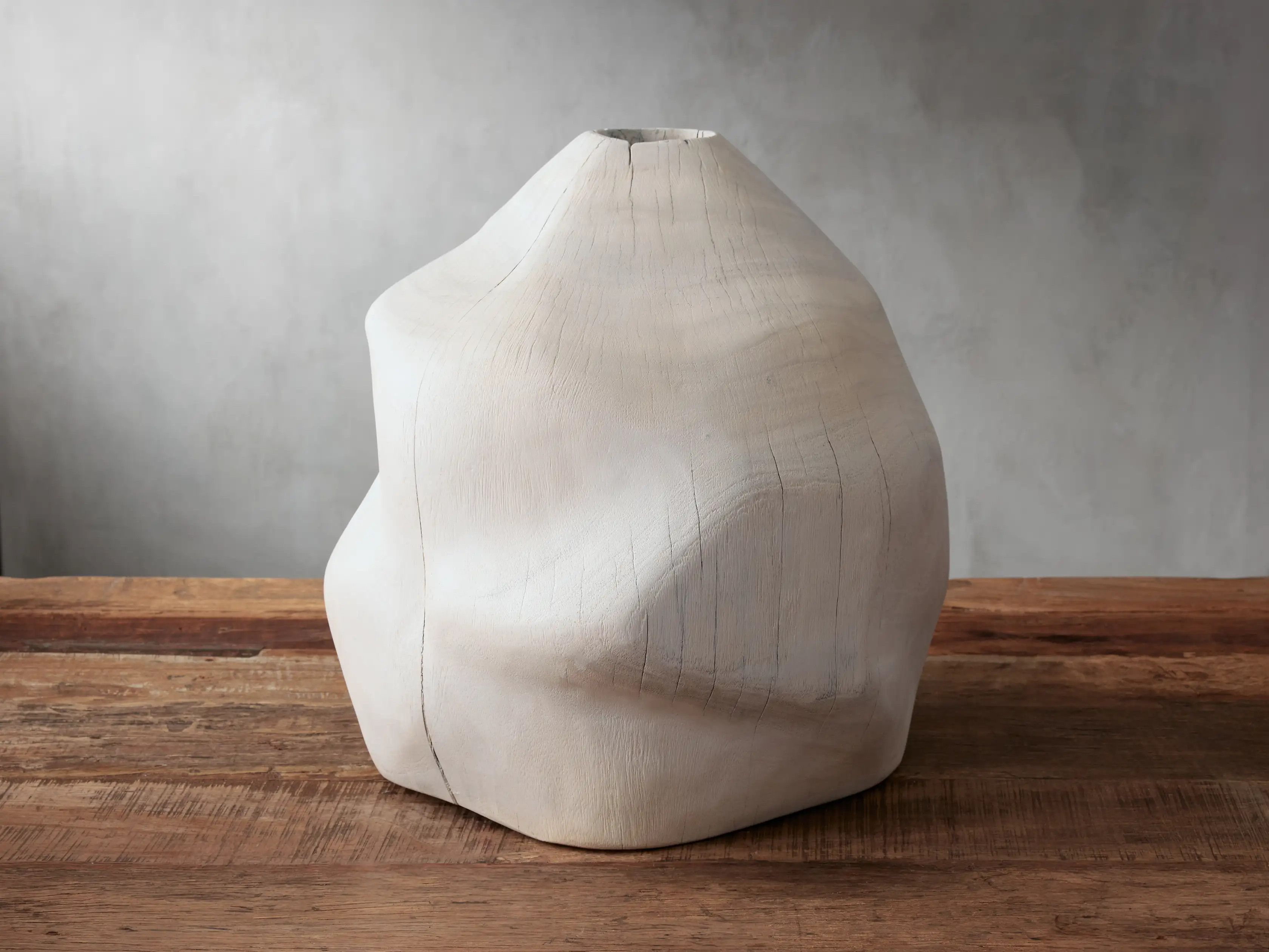 Ankobra Organic Bleached Vessel | Arhaus
