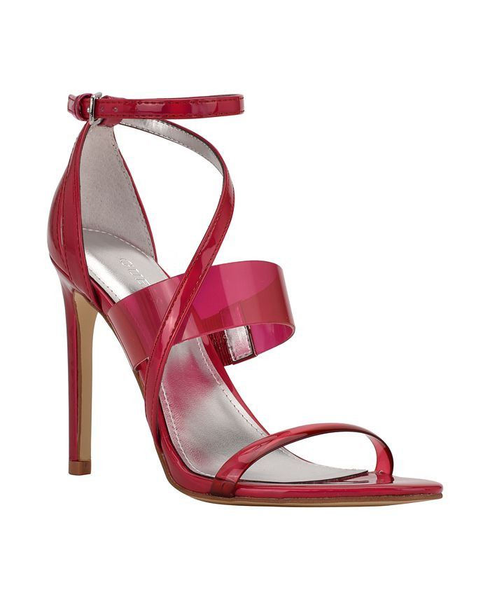 GUESS Women's Felecia Lucite Dress Sandals & Reviews - Sandals - Shoes - Macy's | Macys (US)