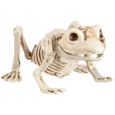 Haunted Living  2-in Skeleton Tabletop Decoration | Lowe's