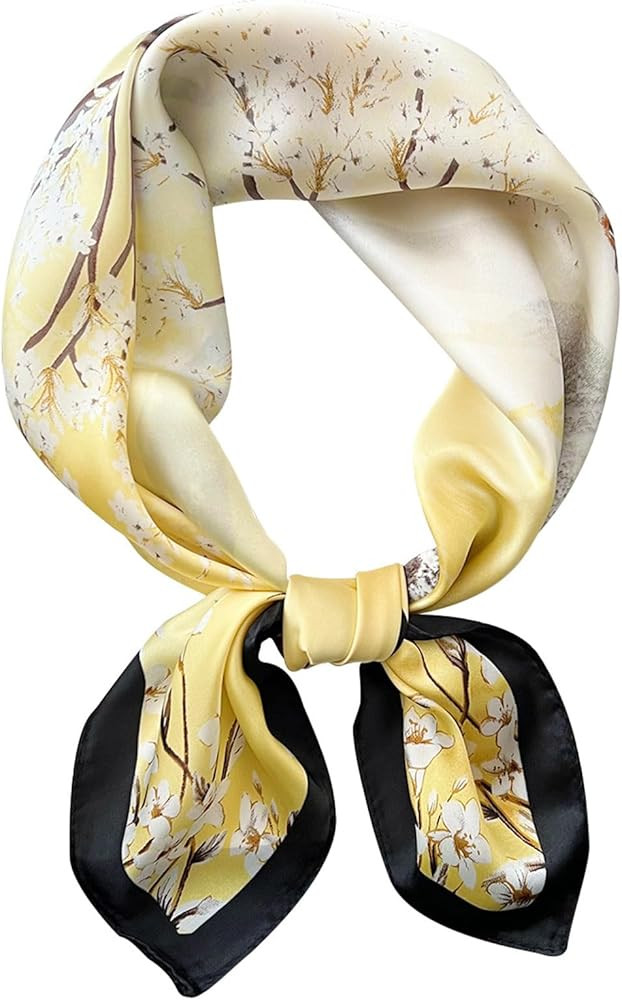 Hioyiwse Satin Bandanas Head Scarf For Women Hair Scarves Accessories Lightweight Fashion Wrap Ne... | Amazon (US)