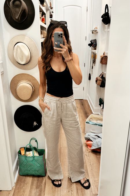 Fave linen pants from Athleta for tall girls!! Wearing a small tall in undyed & top is from Free People 🙌🏽


#LTKfindsunder100 #LTKstyletip #LTKtravel