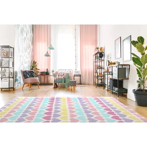 Hearts Foam Playmat | Wayfair North America