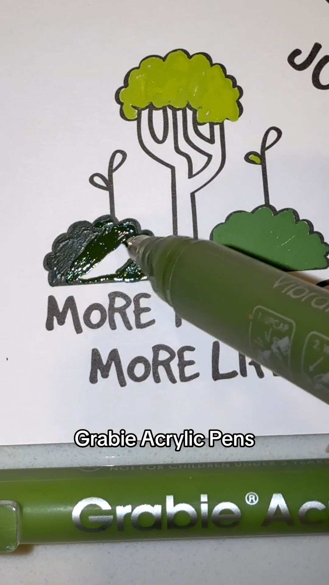 Grabie Bold & Bright Acrylic gel pens are a MUST if you do planners or journaling, but I love them as mixed media art. They are buildable and not streaky. They don’t require pressing to refill. #acrylic #gelpen #rollerballpen #paintpen #mixedmedia #artist #watercolor

#LTKdayinmylife #LTKHoliday #LTKGiftGuide
