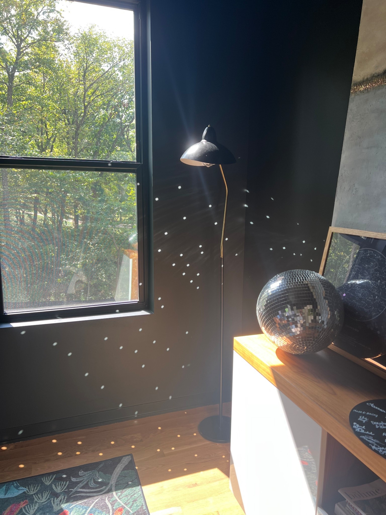 Easy enhance a space with disco ball decor! Honestly just makes me smile when the light hits and makes the entire room a party 🪩

#LTKFindsUnder100 #LTKStyleTip #LTKHome