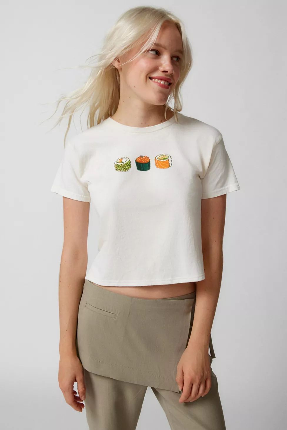 Sushi Alexa Baby Tee | Urban Outfitters (US and RoW)