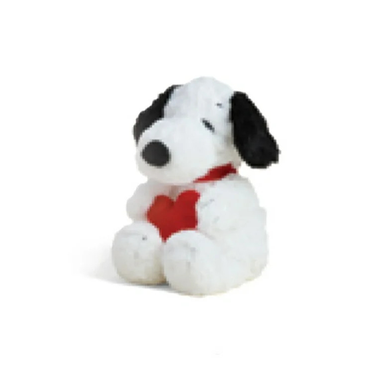 RED HEART SNOOPY Warmies Cozy Plush Heatable Lavender Scented Stuffed Animal | Walmart (US)