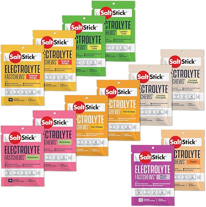 SaltStick FastChews, Electrolyte Tablets for Quick Rehydration, Muscle Cramp Relief, Sports Recov... | Amazon (US)