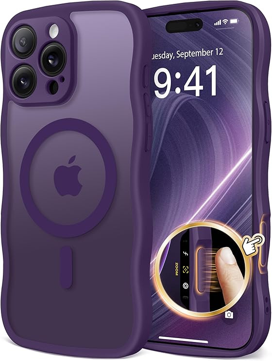 CAPRARO for iPhone 16 Pro Max Case for Women Girls, Upgraded [Full Camera Protection] [Compatible... | Amazon (US)