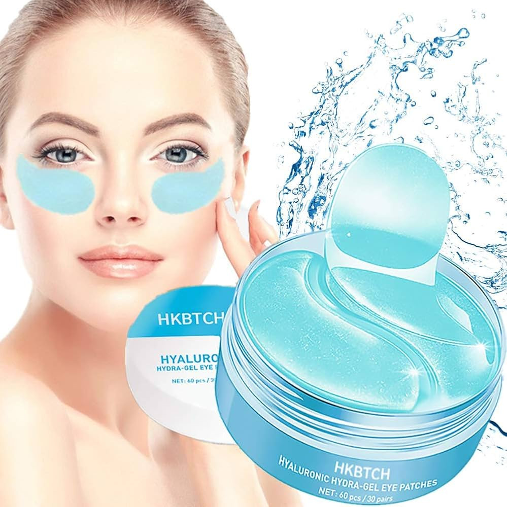 Eye pads, eye mask, anti-aging hyaluronic eye pads, collagen eye mask, moisturizing, removes eye ... | Amazon (DE)