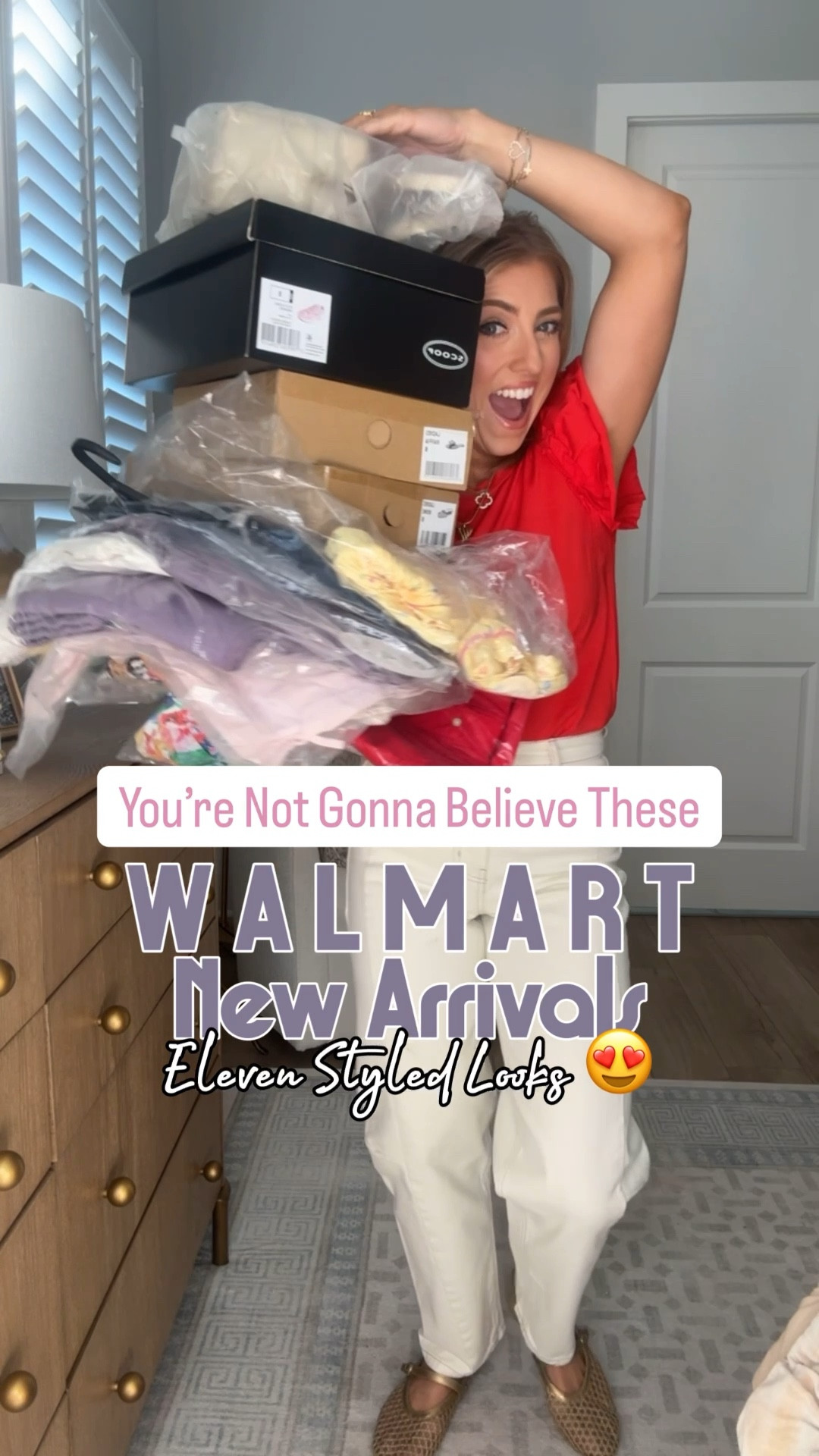 Walmart fashion weekly new arrivals and I’m honestly obsessed 🤍🙌 So many cute, affordable pieces that look and feel SO much more expensive!

From bright spring tops and easy everyday denim to the prettiest dresses, comfy matching sets, striped jumpsuits, classic shorts, and fun pops of color — this week’s Walmart finds are GOOD 👏 Think feminine details, flattering fits, soft fabrics, and styles you can wear now into spring and summer.

I’m loving:
❤️ Bold red dresses
💛 Sunny yellow tops
🤍 Classic white eyelet + striped midi dresses
💙 Easy denim shorts + everyday basics
🌸 Colorful floral dresses
👟 Comfy sneakers, sandals & woven bags to finish the look

Everything is budget-friendly, easy to mix and match, and perfect for mom life, errands, travel days, brunch, or spring events. Walmart fashion just keeps getting better and better!

All linked in my LTK 💕

#walmartfashion #walmartnewarrivals #walmartstyle #springfashion #affordablefashion #budgetfriendlystyle #walmartfinds #everydaystyle #momstyle #casualchic #springoutfits #walmarthaul