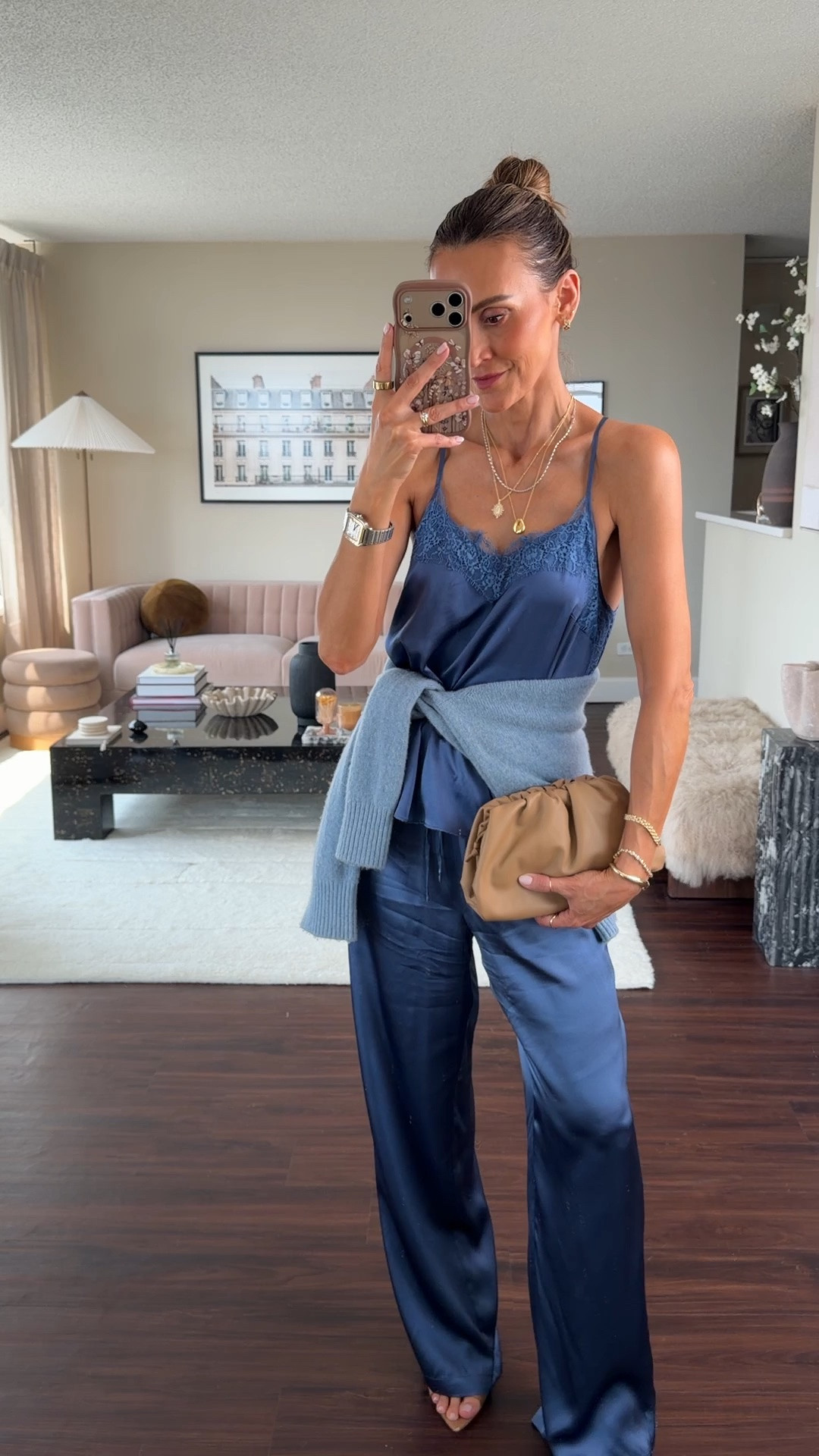 100% washable silk and cashmere layers for fall! Obsessed with this look 💙

#LTKgrwm #LTKootd #LTKSeasonal