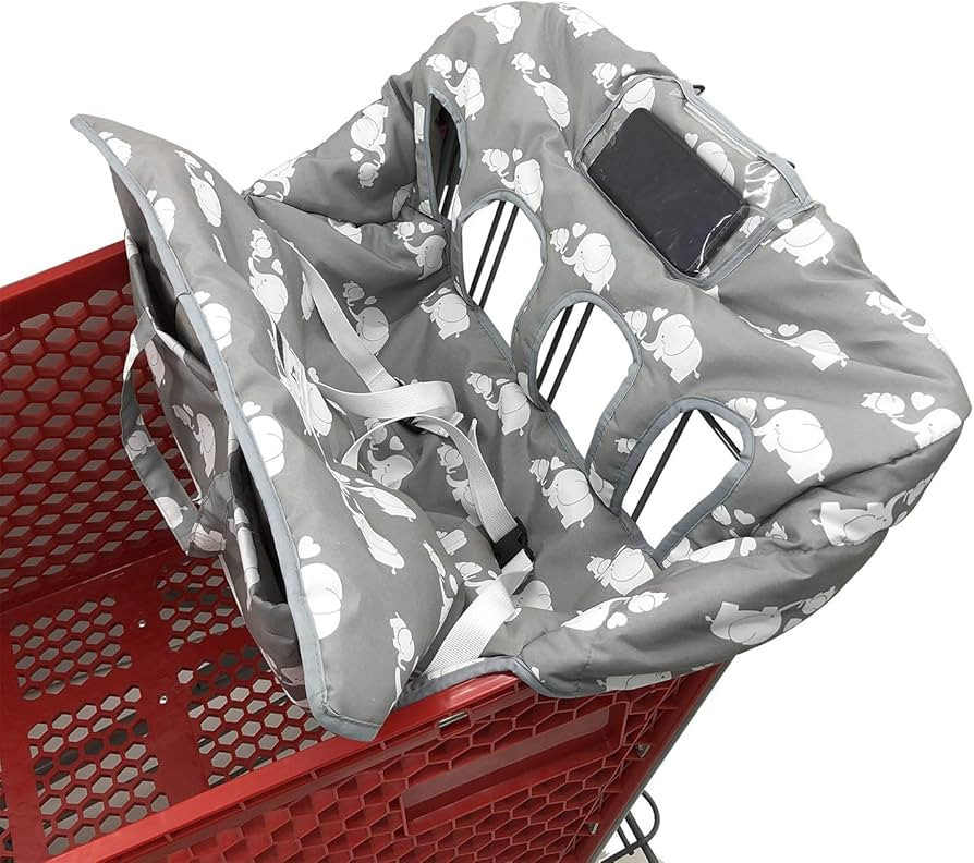 Twin Double Shopping Cart Cover for Baby Siblings with Carrying Case. Fit Wholesale Warehouse Gro... | Amazon (US)