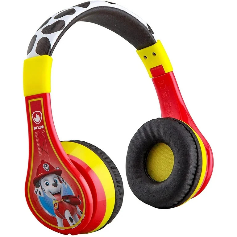 ekids Paw Patrol Bluetooth Headphones for Kids, Wireless Headphones with Microphone | Walmart (US)