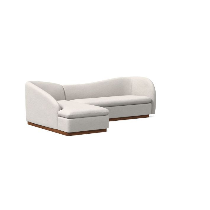 Kaufman 2-Piece Chaise Sectional (105.5") | West Elm (US)