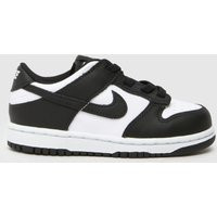 Nike white & black dunk low Toddler trainers | Schuh