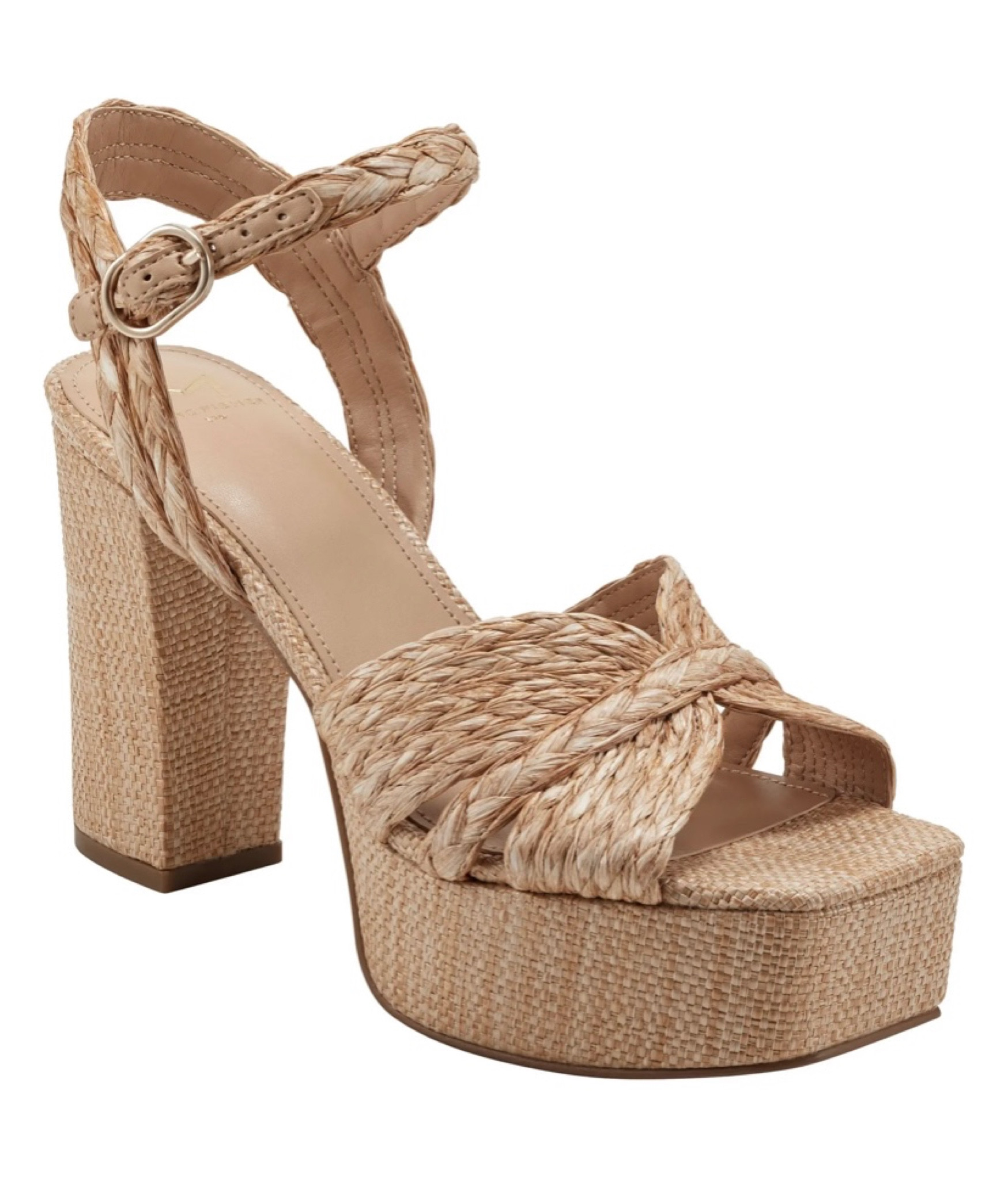 Marc Fisher Chela Platform Sandal, spring heels , rattan platforms 

#LTKSeasonal #LTKstyletip #LTKFind