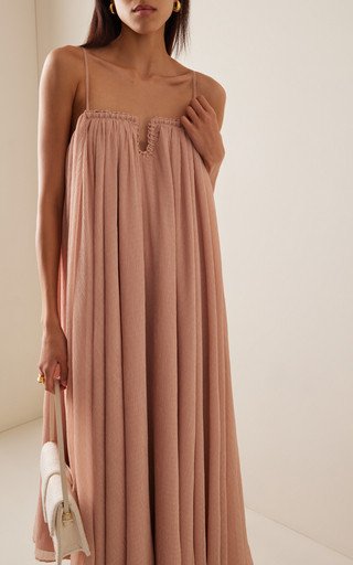 Filigree Chiffon Maxi Dress | Moda Operandi (Global)