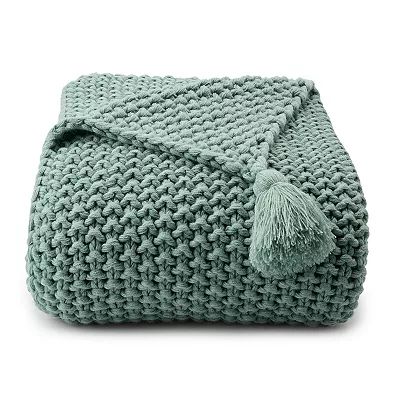 Sonoma Goods For Life® Chunky Knit Throw | Kohl's