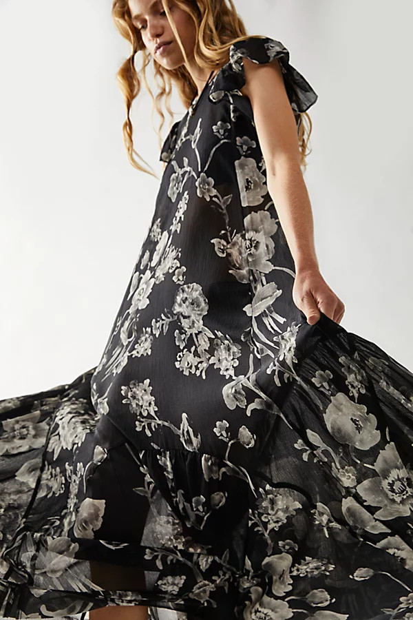 Shades Of Grey Maxi Dress by Free People, Black, XL | Free People (Global - UK&FR Excluded)
