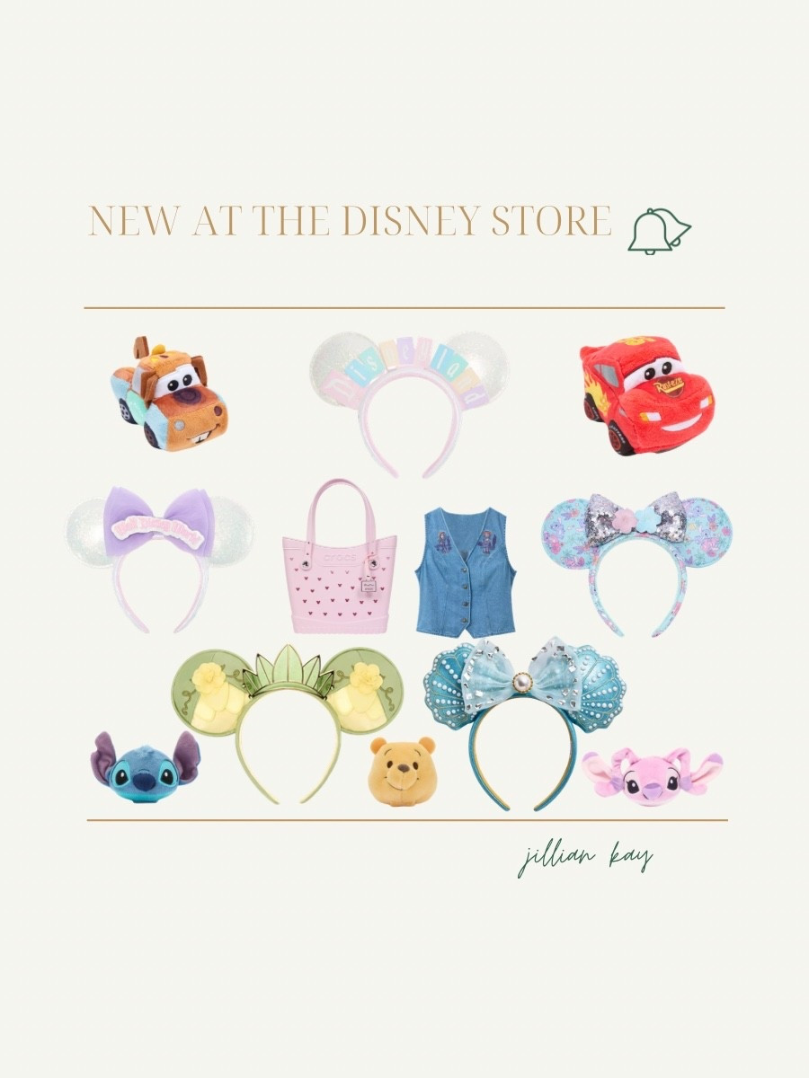New at the Disney Store 💫

Ears and accessories! New plushies for the diy Velcro ears and stunning new ears for summer! 

Ig: @jkyinthesky 

#disneyprincess #disneystyle #disneyland #disneyworld #pixarcars #liloandstitch #disneystore #disneymerch #disneyshopping #disneyaccessories

#LTKootd #LTKSeasonal #LTKKids
