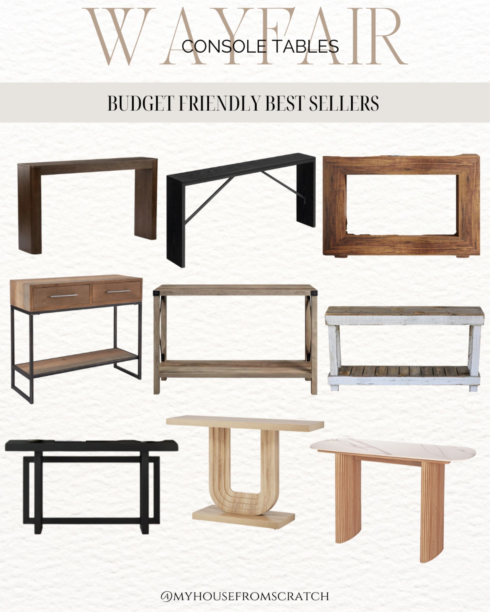 Wayfair console table, budget friendly best sellers!


#LTKHome #LTKFallSale #LTKStyleTip