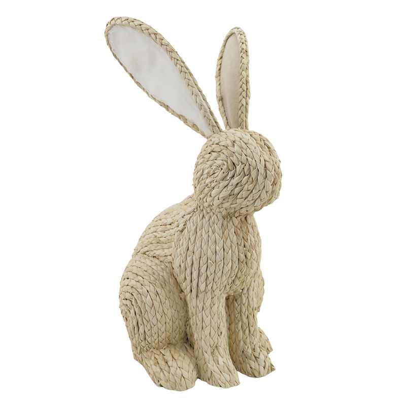 Braided Jute Rabbit, 18" | At Home