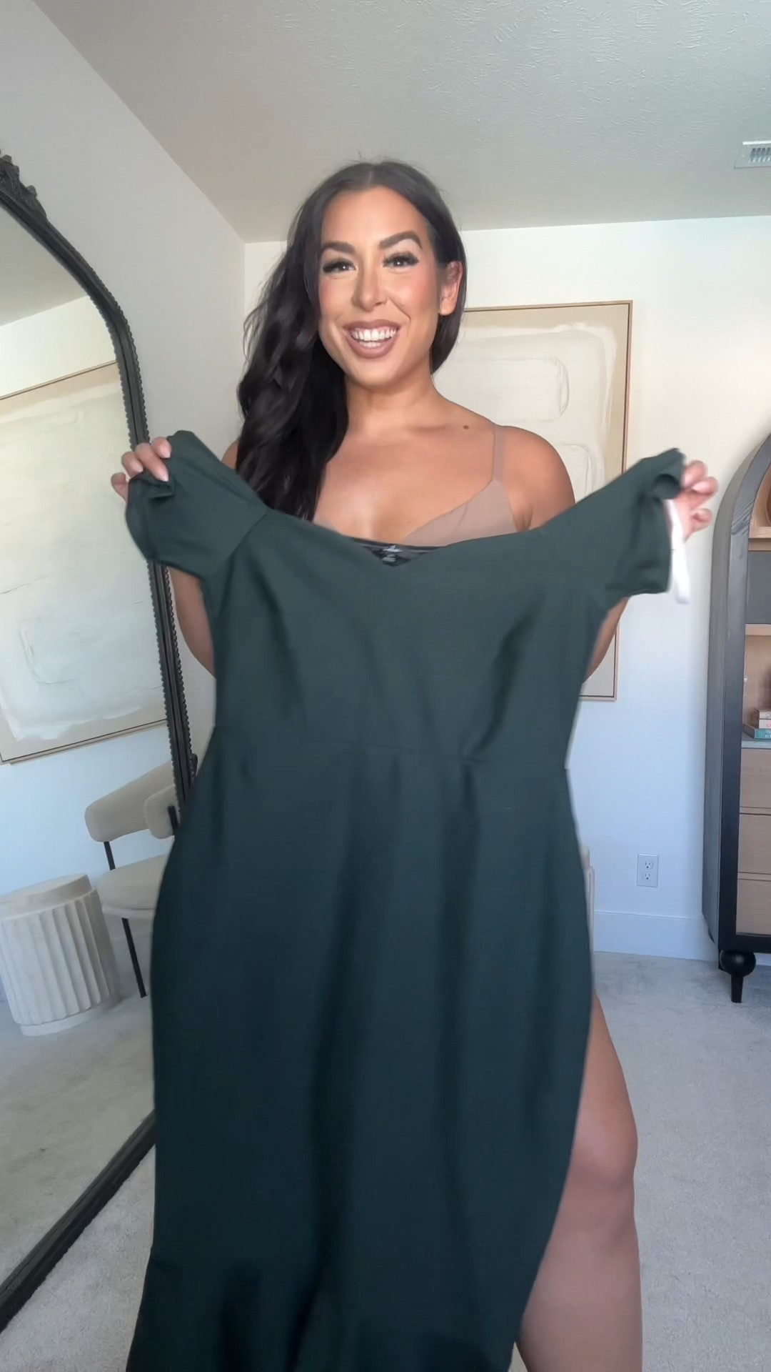 Size xl midsize fall wedding guest dress 

 #LTKSeasonal #LTKMidsize