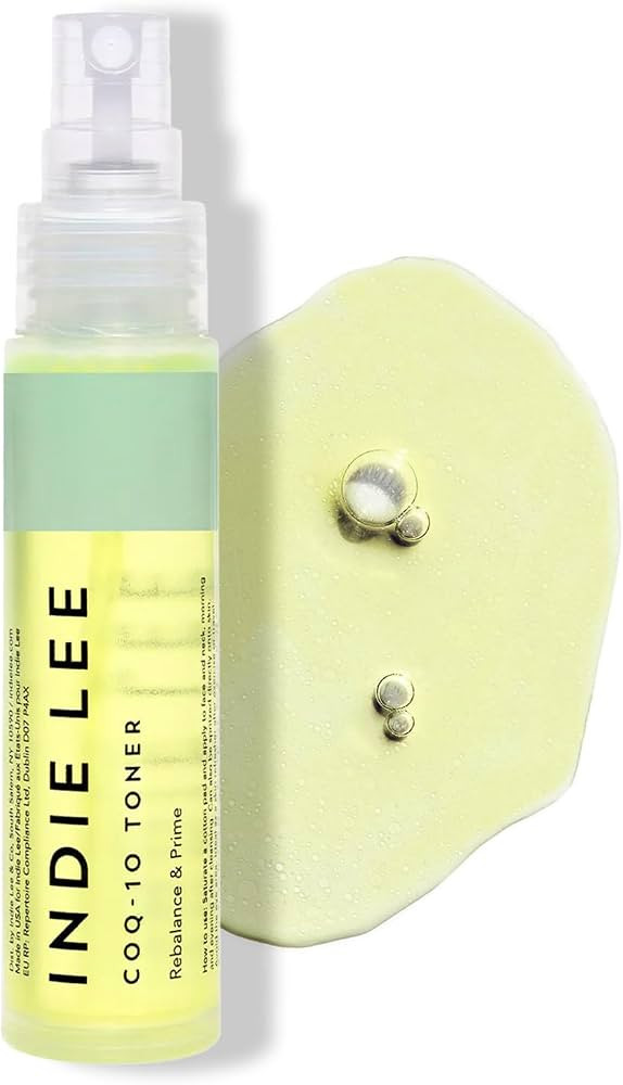 Indie Lee CoQ-10 Face Toner-Travel Size Refreshing, Hydrating Mist for All Skin Types - Hyaluroni... | Amazon (US)