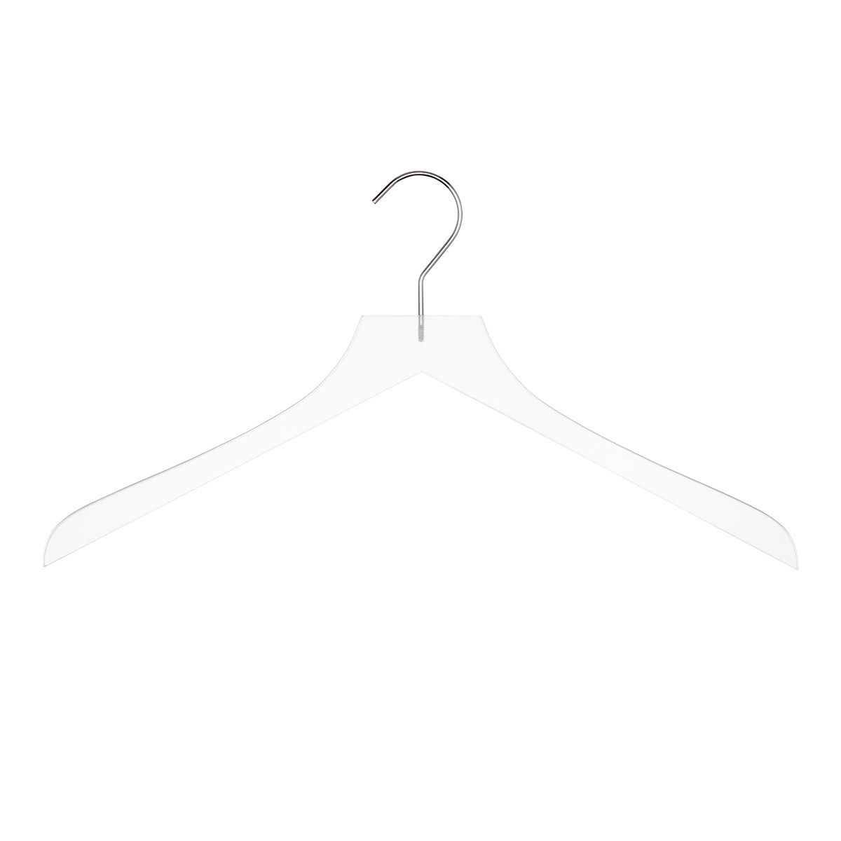 The Container Store Frosted Acrylic Shirt & Blouse Hangers | The Container Store