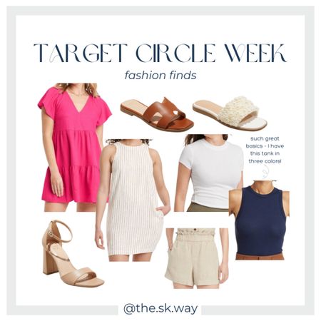 Target Circle Week 🎯
So many fun fashion finds for spring and summer!

#targetcircleweek #springstyle #springfashion #dresses #sandals

#LTKxTarget #LTKSeasonal #LTKfindsunder50