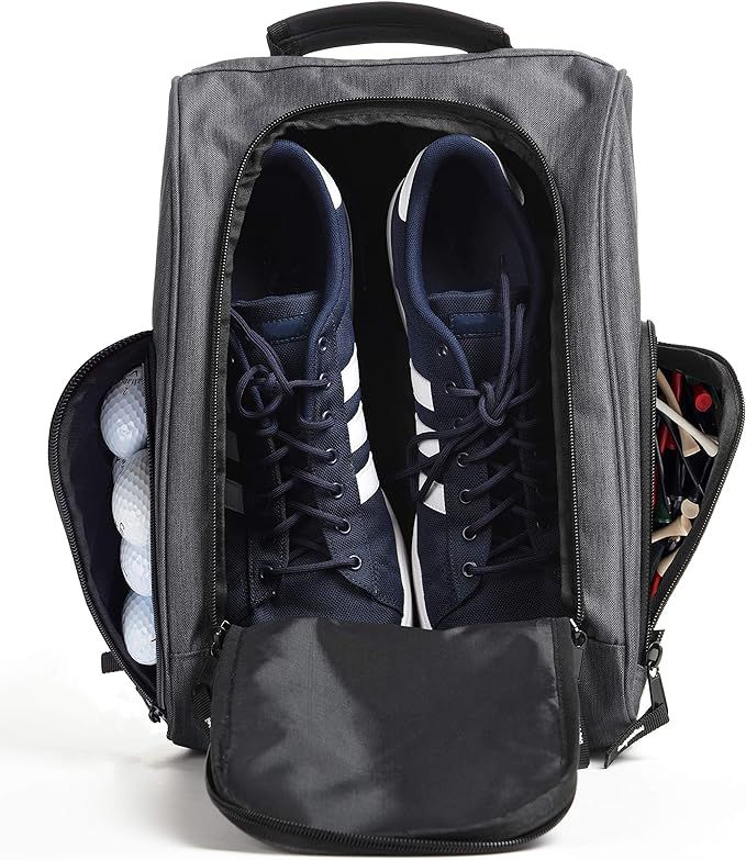 Athletico Golf Shoe Bag - Zippered Shoe Carrier Bags With Ventilation & Outside Pocket for Socks,... | Amazon (US)