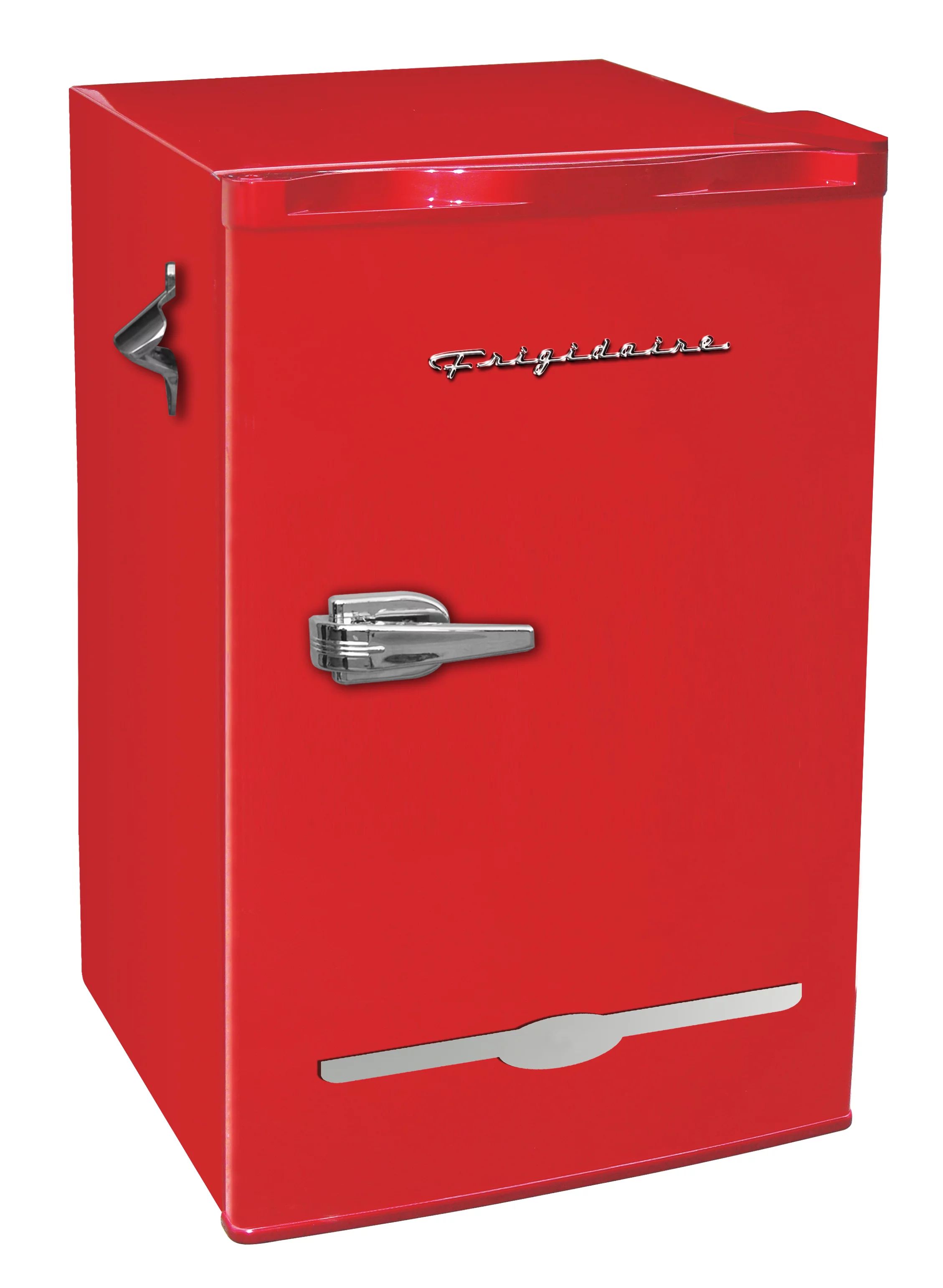 Frigidaire 3.2 Cu. Ft. Retro Compact Refrigerator with Side Bottle Opener EFR376, Red - Walmart.c... | Walmart (US)