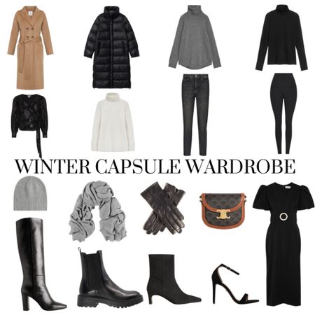 Winter Capsule Wardrobe 
.
17 pieces to complement my autumn capsule wardrobe. 

#LTKstyletip #LTKSeasonal