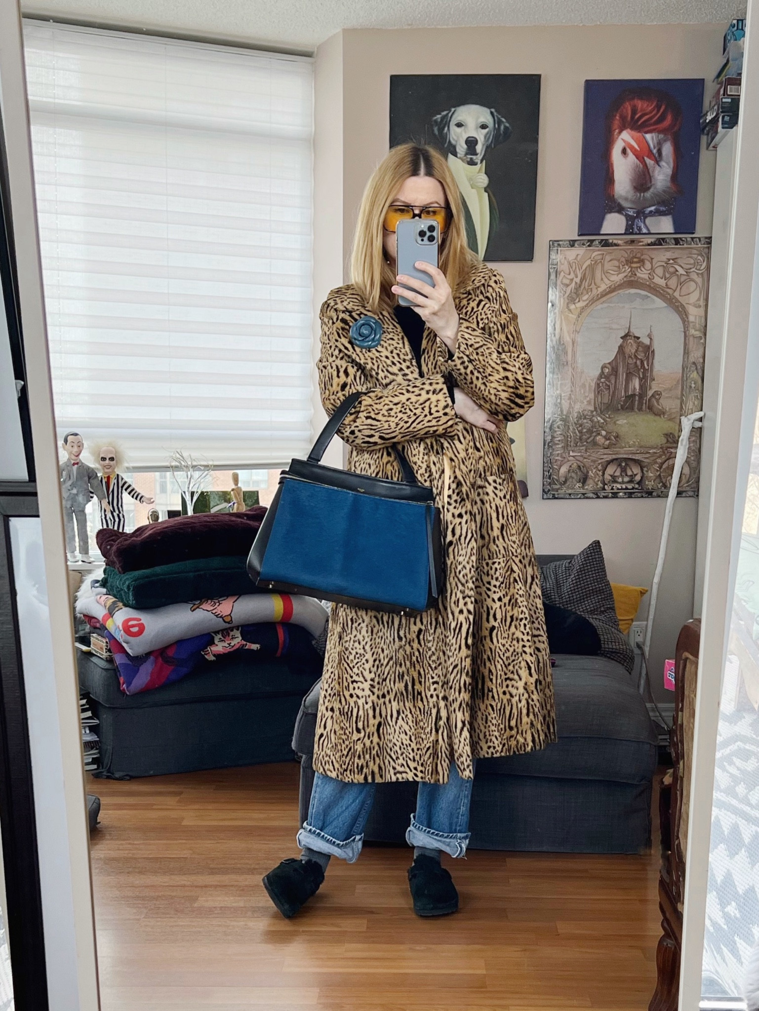 Animal print + blue 🐆 💙 
Bag secondhand 
Jeans and coat vintage

•
.  #winterLook  #StyleOver40  #celine  #vintageLevis  #animalprint  #poshmarkFind #vintageCoat #birkenstockbostons #secondhandFind #FashionOver40  #MumStyle #genX #genXStyle #shopSecondhand #genXInfluencer #WhoWhatWearing #genXblogger #secondhandDesigner #Over40Style #40PlusStyle #Stylish40s #styleTip  #HighStreetFashion #StyleIdeas


#LTKSeasonal #LTKshoecrush #LTKstyletip