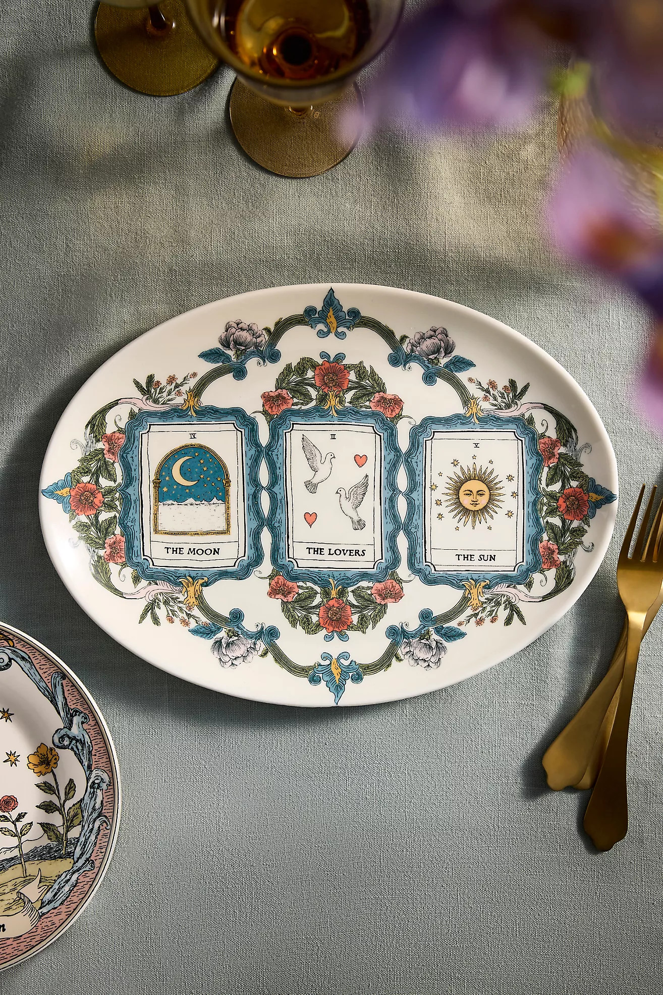 Tarot Stoneware Serving Platter | Anthropologie (US)